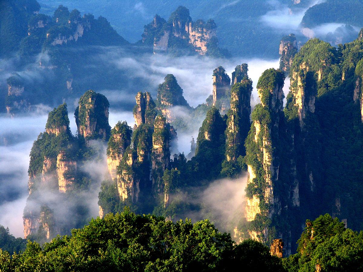 Reise zur Märchenlandschaft Avatar | China